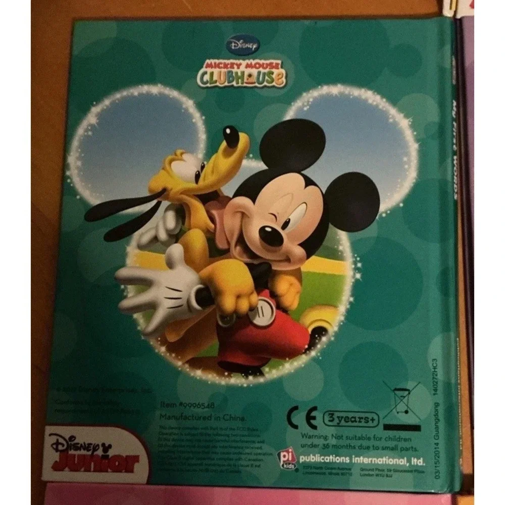 Mickey Mouse Clubhouse My‎ First Smart Pad Books Lot Of 7, ABC, 1 2 3, Words
